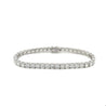 1-10 Carat Diamond Tennis Bracelet 14K Gold 4-Prong for Women