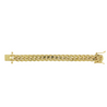 14K Solid Gold Miami Cuban link Chain 8 Inches 5.75-13.5 MM