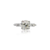 2.61 Carat European Cut M-N/VS1 Diamond Vintage Art Deco Engagement Ring