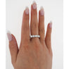 3 Carat Natural Diamond Wedding Band Ring in 18K White Gold Or Platinum Size 4-10