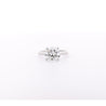 3.03 Carat Old-European Cut IGI Certified CVD Lab Diamond Solitaire Ring and Diamond Jacket Engagement Ring