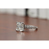 4.25 Carat Cushion Cut H/SI1 Lab grown Diamond Ring