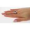 AGL Certified 1.76 Carat Burma Ruby Pigeon's Blood Red No Heat Classic Burma Ruby Ring