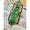 Antique Carved Grade A Jadeite Jade "Dragon Hook" Chinese Belt Buckle Pendant