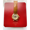 Cartier 36mm Pasha Men's Watch with Diamond Cage and Brown Leather Strap