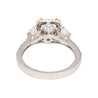 GIA Certified 1.24 Carat Radiant Cut Yellow (Y-Z) Diamond Engagement Ring in 18K White Gold