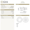 GIA Certified 2 Carat Diamond in 14K Gold Solitaire Men's Ring