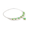 GIA Certified 46.45 Carat Emerald and Diamond Chandelier Necklace