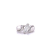 Platin-Set 1,20 Karat Marquise-Schliff Diamant Ring