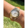 Rolex Cellini 6622 Watch In 18K Gold 33mm With Brown Leather Strap