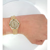 Rolex Datejust 26mm 18K Gold Emerald Diamond Ladies Watch