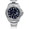 Rolex Yacht-Master 40mm Blue Face Platinum Bezel with Oyster Band